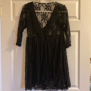 Free People Lace Blouse